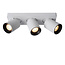 NIGEL - Ceiling spotlight - LED Dim to warm - GU10 - 3x5W 2200K/3000K - White