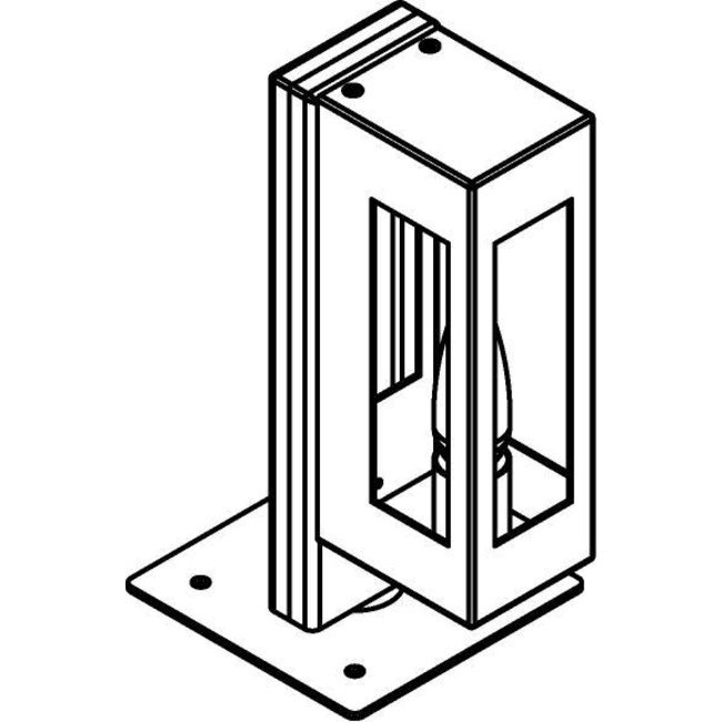 Poteau de jardin Polo 30 cm noir T795.300.32X