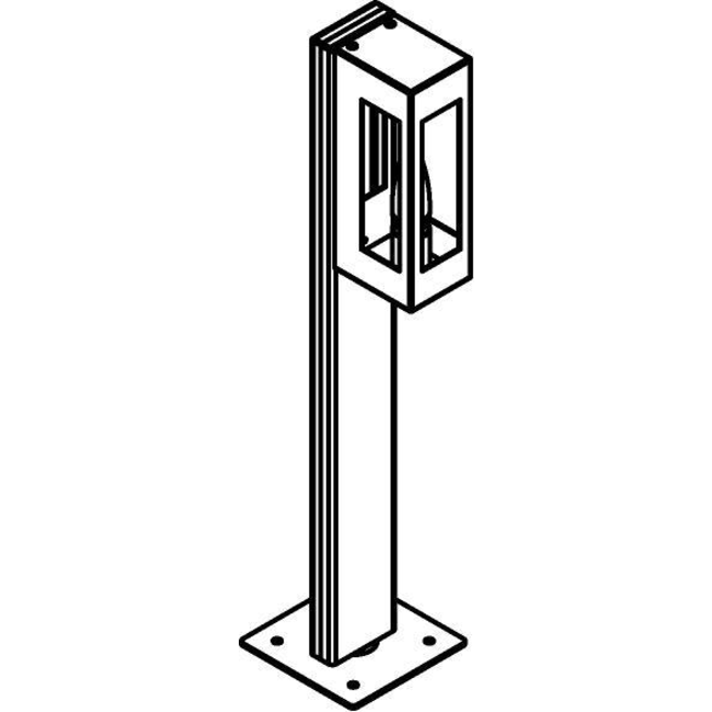 Polo tuinpaal 70cm zwart T795.700.32X