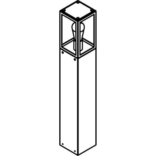 Polo garden pole 85cm black T790.850.32X