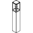 Polo garden pole 85cm black T790.850.32X