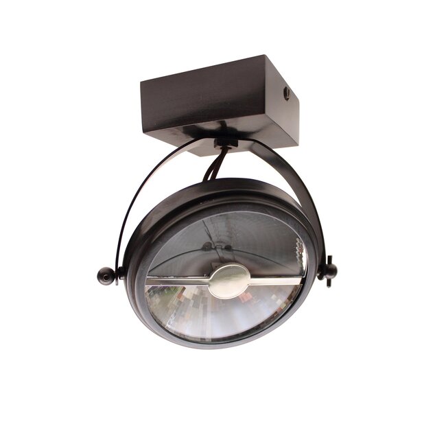 Surface-mounted spotlight CENTONZE ON SQUARE BASE