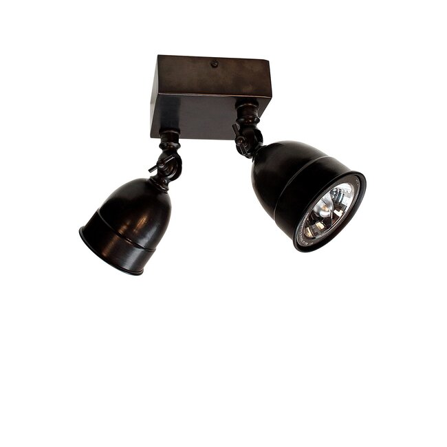 Projecteur LED en saillie POIRE SUR BASE CARRÉE MOYEN 2L