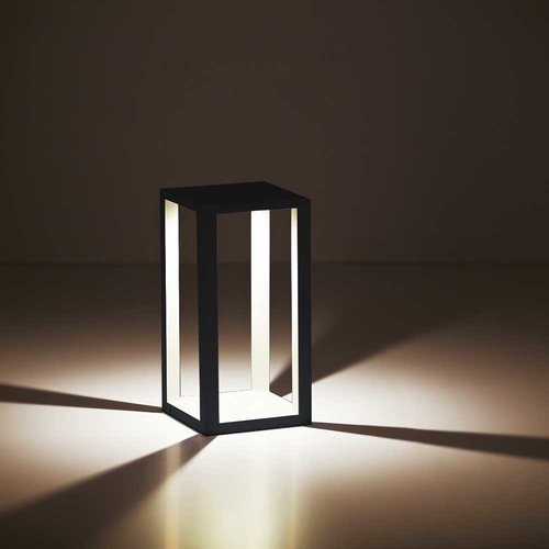 LioLights Lampe sur pied à LED d'extérieur BL KENTON ZW LioLights Lampe sur pied à LED d'extérieur BL KENTON ZW