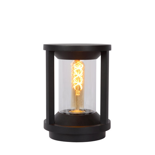 Lucide CADIX - Sokkellamp Buiten - Ø 16 cm - E27 - IP65 - Zwart - 15804/22/30 Lucide CADIX - Sokkellamp Buiten - Ø 16 cm - E27 - IP65 - Zwart - 15804/22/30