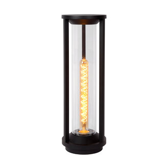 Lucide CADIX - Pedestal lamp Outdoor - Ø 16 cm - E27 - IP65 - Black - 15804/50/30