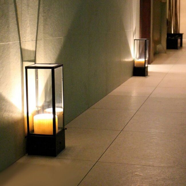 Rural LED floor lamp BELLEFEU VITRINE INDOOR TABLE