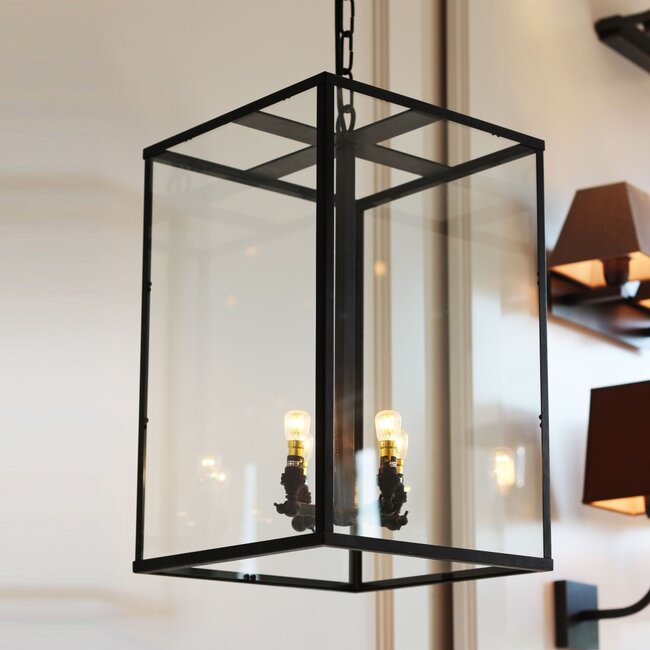 Rural hanging lamp Vitrine Petite Lantern 4L