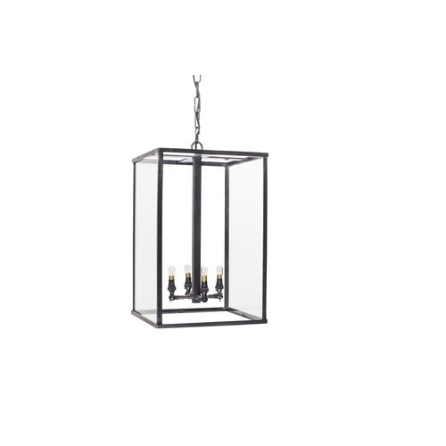 Authentage Landelijke hanglamp Vitrine Petite Lantern 4L Authentage Landelijke hanglamp Vitrine Petite Lantern 4L