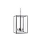 Lampe à suspension rurale Vitrine Petite Lanterne 4L