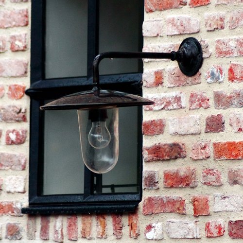 Authentage Rural Wall Lamp Elébase Wall Large 90 ° Outdoor