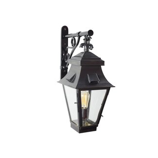 Authentage Landelijke Wandlamp GRACIEUZE WALL ON BRACKET SMALL 1L outdoor