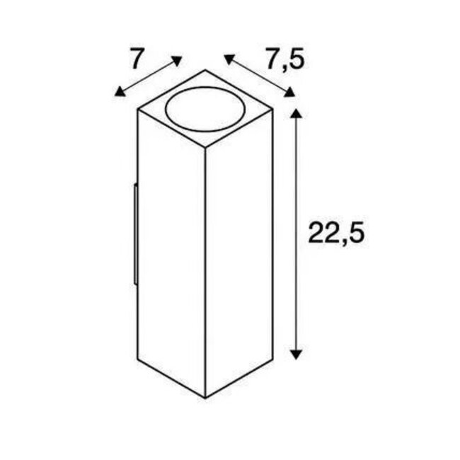Applique d'extérieur Theo Up-Down IP44