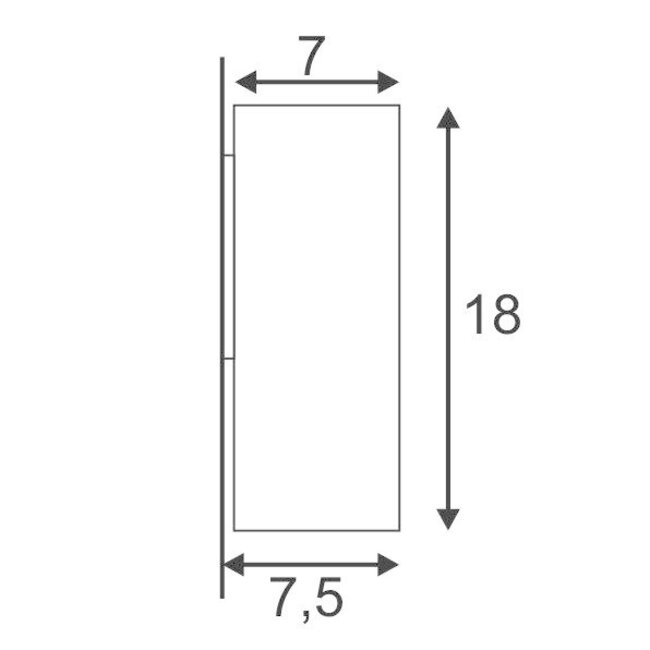 Wandlamp Theo Wall Out IP44