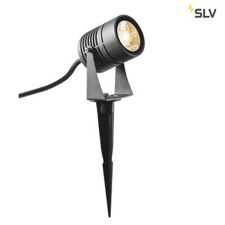 slv Led wallwasher LED SPIKE outdoor Antraciet
