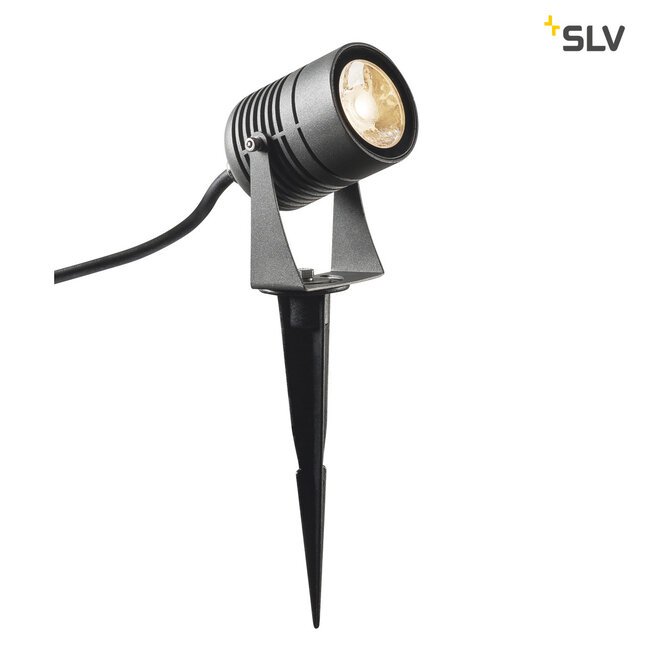 Led wallwasher LED SPIKE outdoor Antraciet