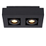 XIRAX - Ceiling spotlight - LED Dim to warm - GU10 - 2x5W 2200K / 3000K - Black - 09119/11/30