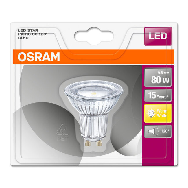 STAR 6.9-49W LED spot GU10 - 120°