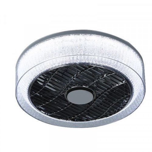 ETH LED ceiling lamp with fan The FAN no. 5 with crystal interior ETH LED ceiling lamp with fan The FAN no. 5 with crystal interior