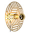 OLENNA - Wall lamp - Ø 25 cm - 1xE27 - Matt Gold / Brass - 05231/01/02