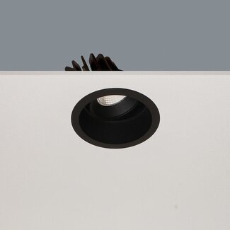 Artdelight LED Recessed Spotlight RIBS IP44 10W warm white