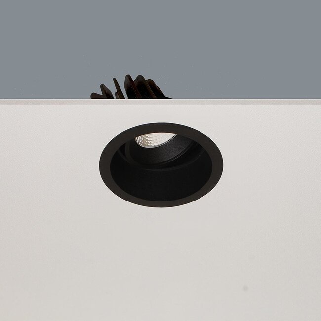 LLED Recessed spot RIBS IP44 10W warm white