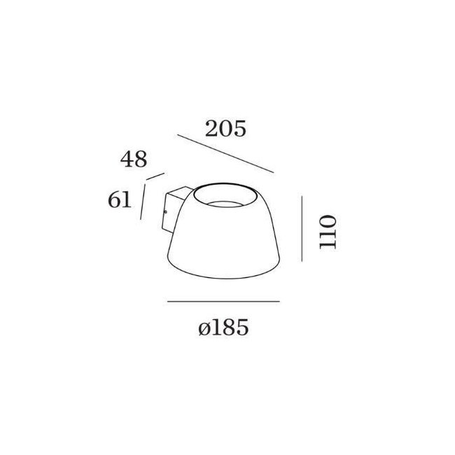 LED Wandlamp Swam 1.0 IP65