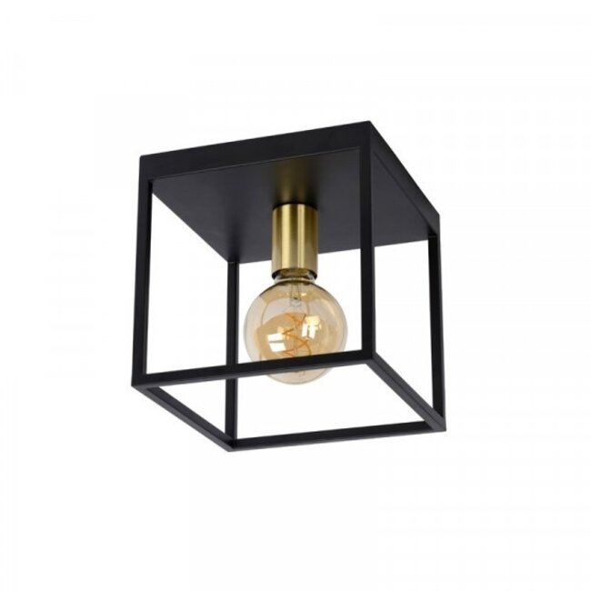 RUBEN - Ceiling light - 1xE27 - Black - 00124/01/30