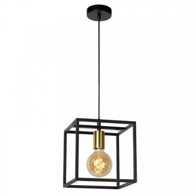 RUBEN - Pendant lamp - 1xE27 - Black - 00424/01/30