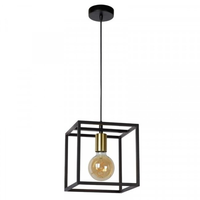 RUBEN - Pendant lamp - 1xE27 - Black - 00424/01/30