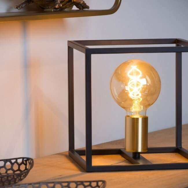 RUBEN - Table lamp - 1xE27 - Black - 00524/01/30