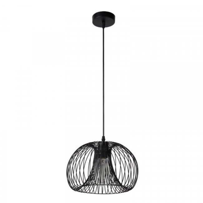 VINTI - Suspension - Ø 30 cm - 1xE27 - Noir - 02400/30/30
