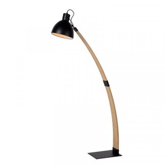 Lucide CURF - Reading lamp - 1xE27 - Black - 03713/01/30