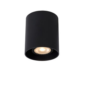 Lucide BODI - Ceiling spotlight - Ø 8 cm - 1xGU10 - Black - 09100/01/30