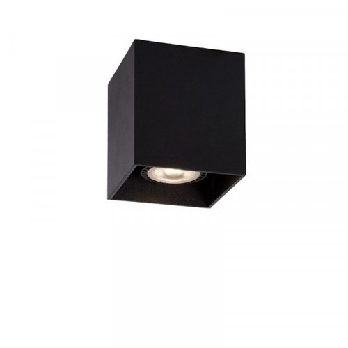 Lucide BODI - Plafondspot - 8 cm - 1xGU10 - Zwart - 09101/01/30 Lucide BODI - Plafondspot - 8 cm - 1xGU10 - Zwart - 09101/01/30