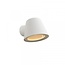 Lucide DINGO-LED - Wall lamp Outdoor - LED Dim. - GU10 - 1x5W 3000K - IP44 - White - 14881/05/31