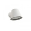 DINGO-LED - Applique d'extérieur - LED Dim. - GU10 - 1x5W 3000K - IP44 - Blanc - 14881/05/31