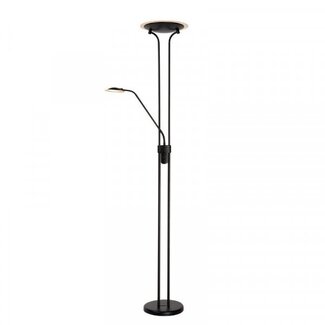 Lucide CHAMPION-LED - Lampe de lecture - Ø 25,4 cm - LED Dim. - 3000K - Noir - 19792/24/30