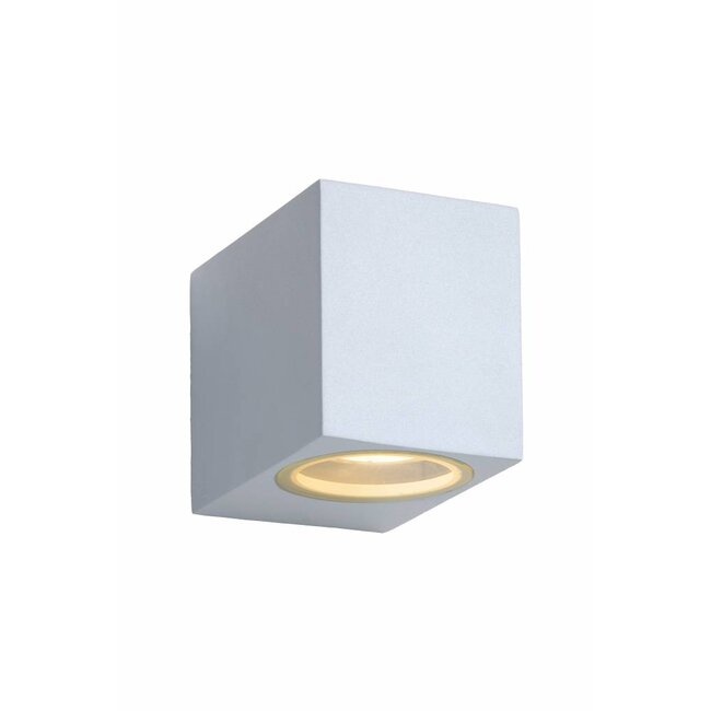 ZORA-LED - Wandspot Buiten - LED Dimb. - GU10 - 1x5W 3000K - IP44 - Wit - 22860/05/31