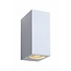 Lucide ZORA-LED - Wall spotlight Outdoor - LED Dim. - GU10 - 2x5W 3000K - IP44 - White - 22860/10/31