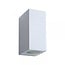 ZORA-LED - Outdoor Wall Spot - LED Dimming - GU10 - 2x5W 3000K - IP44 - White - 22860/10/31