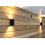 ZORA-LED - Wall spotlight Outdoor - LED Dim. - GU10 - 2x5W 3000K - IP44 - Black - 22861/10/30