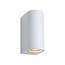 Lucide ZORA-LED - Wandspot Buiten - LED Dimb. - GU10 - 2x5W 3000K - IP44 - Wit - 22861/10/31