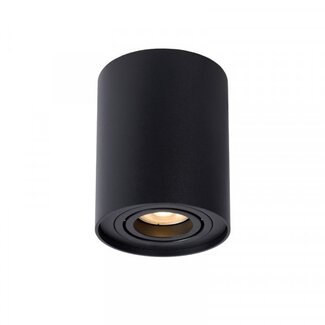 Lucide TUBE - Ceiling spotlight - Ø 9.6 cm - 1xGU10 - Black - 22952/11/30