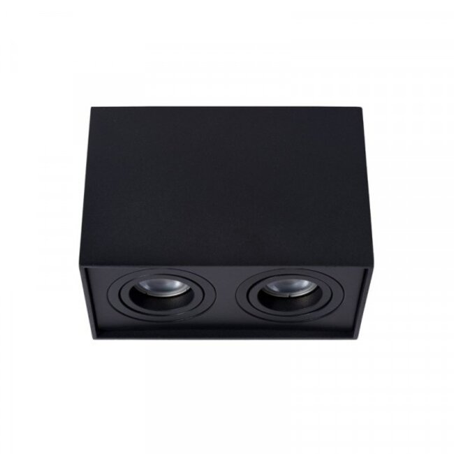 TUBE - Ceiling spotlight - 2xGU10 - Black - 22953/02/30