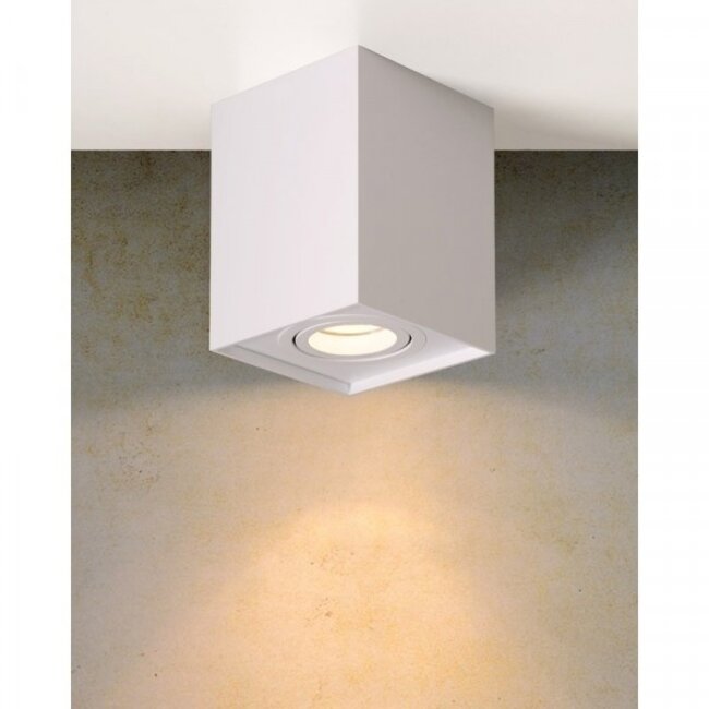 TUBE - Spot plafond - 1xGU10 - Blanc - 22953/01/31