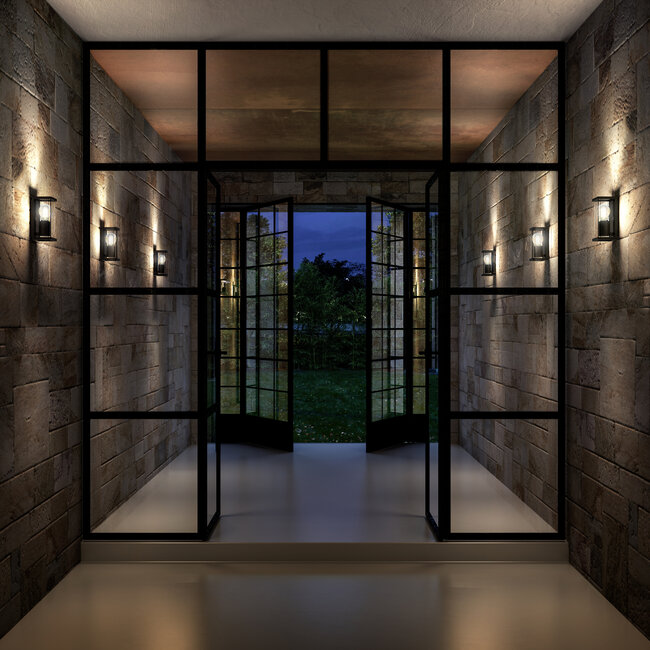 CLAIRE - Wall lamp Outdoor - 1xE27 - IP54 - Anthracite - 27883/11/30