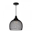 MESH - Hanging lamp - Ø 28 cm - 1xE27 - Black - 43404/28/30