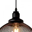 MESH - Hanglamp - Ø 28 cm - 1xE27 - Zwart - 43404/28/30