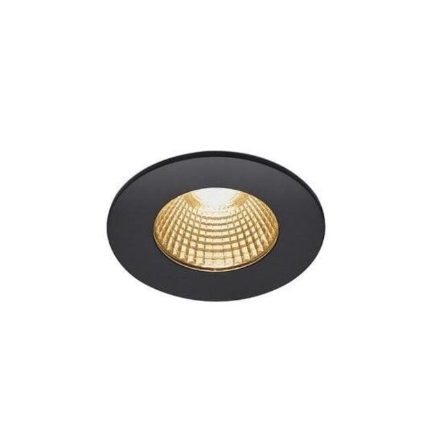 Patta I Round LED Recessed Spotlight Black